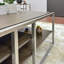 Ensemble de table basse et de table de bout en bois 3 pièces