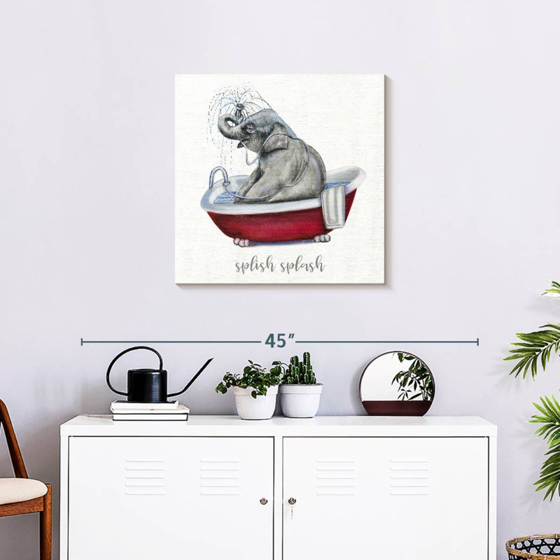 Ketti Splish Splash, 24" H x 24" W