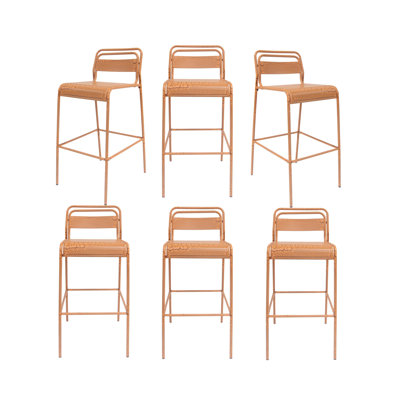 Tabouret d'extérieur Carmella - (sans la table)