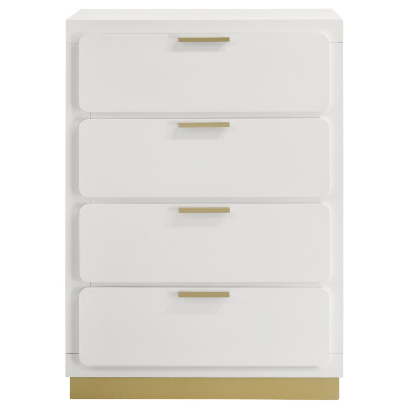 Florenz Vertical Chest of Drawers, White
