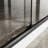 Shower Door 60 In. X 72 - Clear Tempered Glass, Matte Black, Fashionable 60"X72" Enclosure Superior