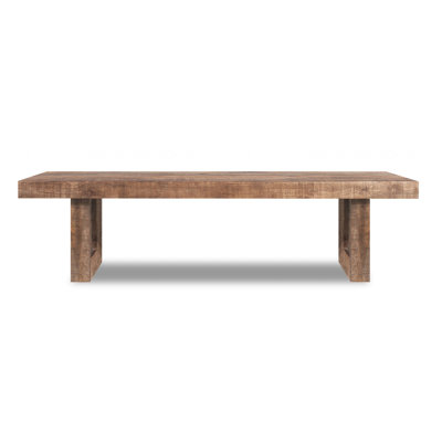 Banc en bois massif Gerken