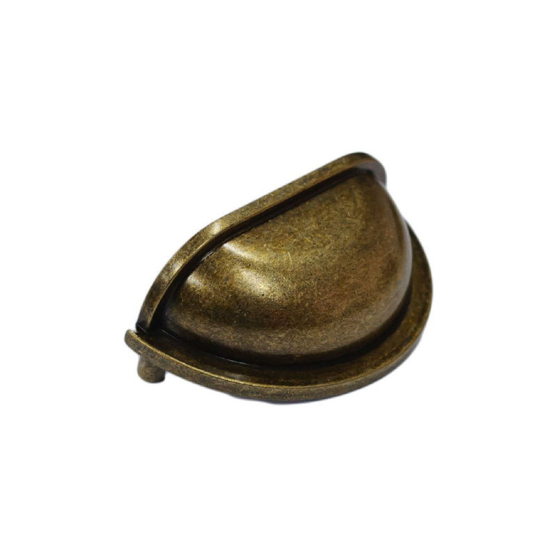 Paquet multiple de poignées de porte-gobelet 3 po Aaylah, Antique anglais