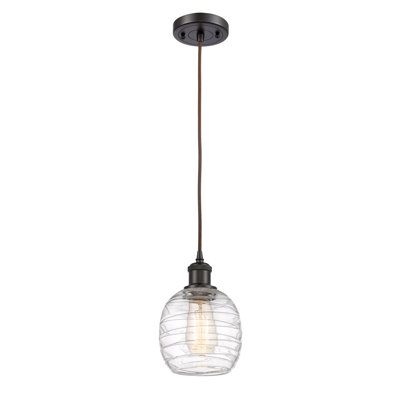 Luminaire suspendu simple à 1 lumière Amila