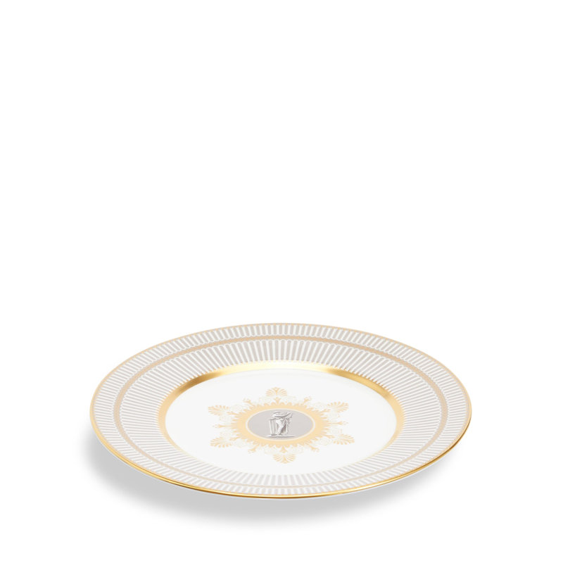 Anthemion Gray 8.9in Plate
