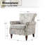 Fauteuil Asul avec garniture cloutée-2090923225