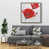 Gris / rouge