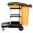 44.13'' H x 22.29'' W Utility Cart with Wheels