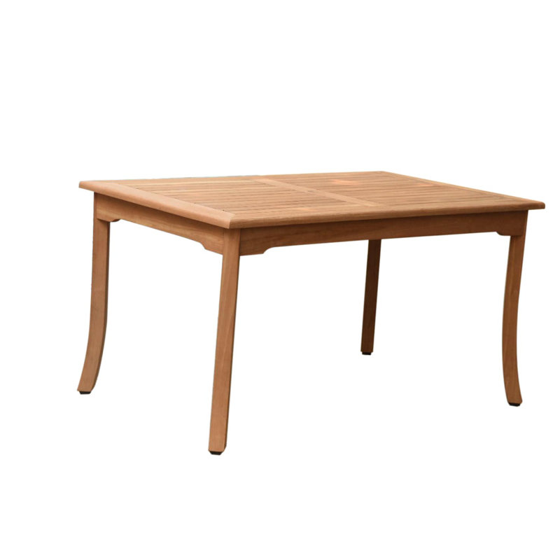 Kyla Outdoor 9 - Piece Teak Dining Set, 4, 30" H x 71" L x 36" W