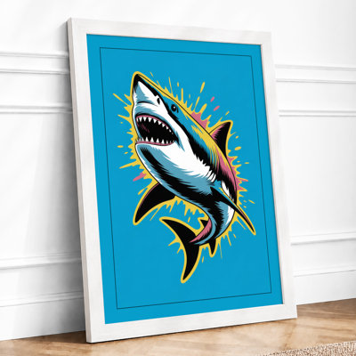 Shark Burst Comic - Print