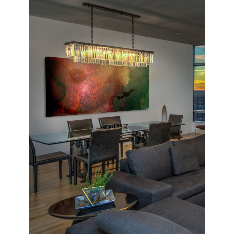 1 Piece Wrapped Canvas Wall Art, 30cm H x 61cm W