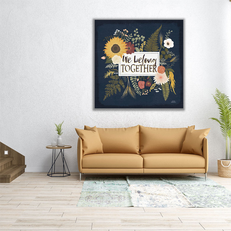 Autumn Romance IV - reproduction d'art sur toile, H 30 po x l 30 po