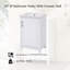 Meuble-lavabo simple 20 po avec plateau Makayla-1926456543