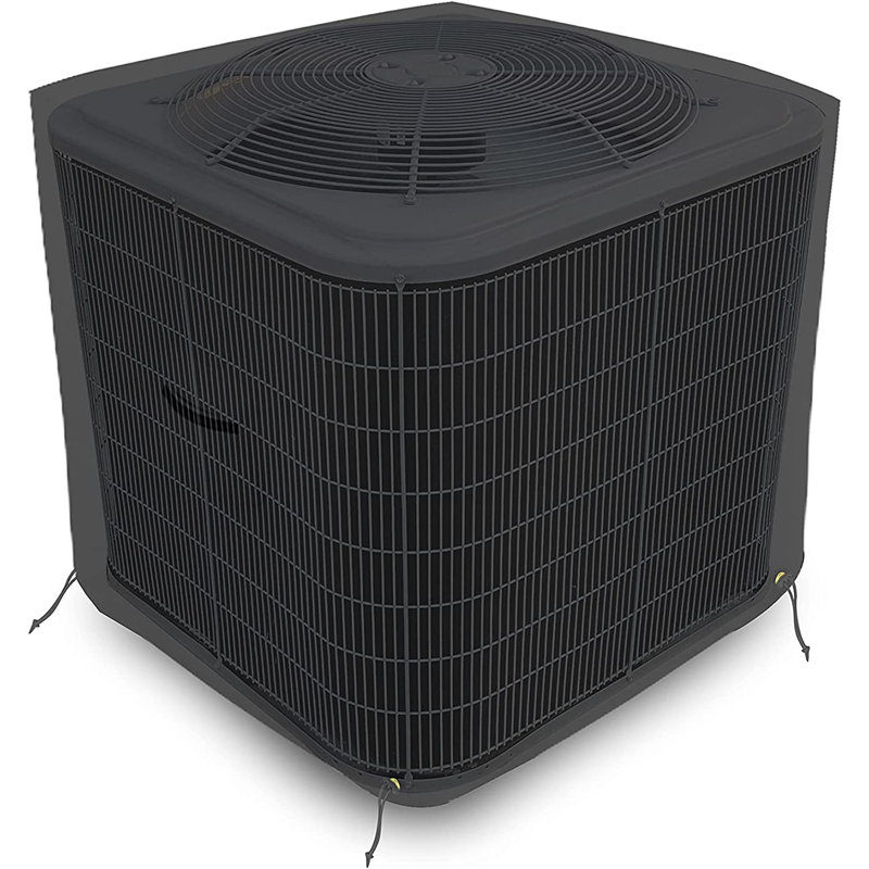 High Density Outdoor Waterproof Air-Conditioner Cover, Patio Square Durable & UV-Resistant AC Cover, 32" H x 26" W x 26" D