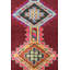 Vintage Turkish Herki Wool And Acrylic On Cotton 2Ft5inx12ft8in Eggplant