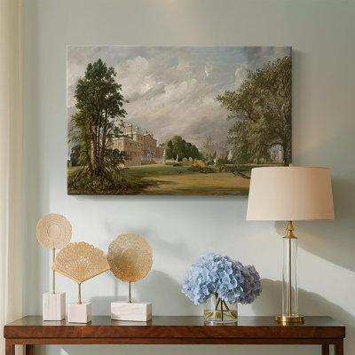 Malvern Hall, Warwickshire - John Constable - Toile tendue avec châssis - 1809