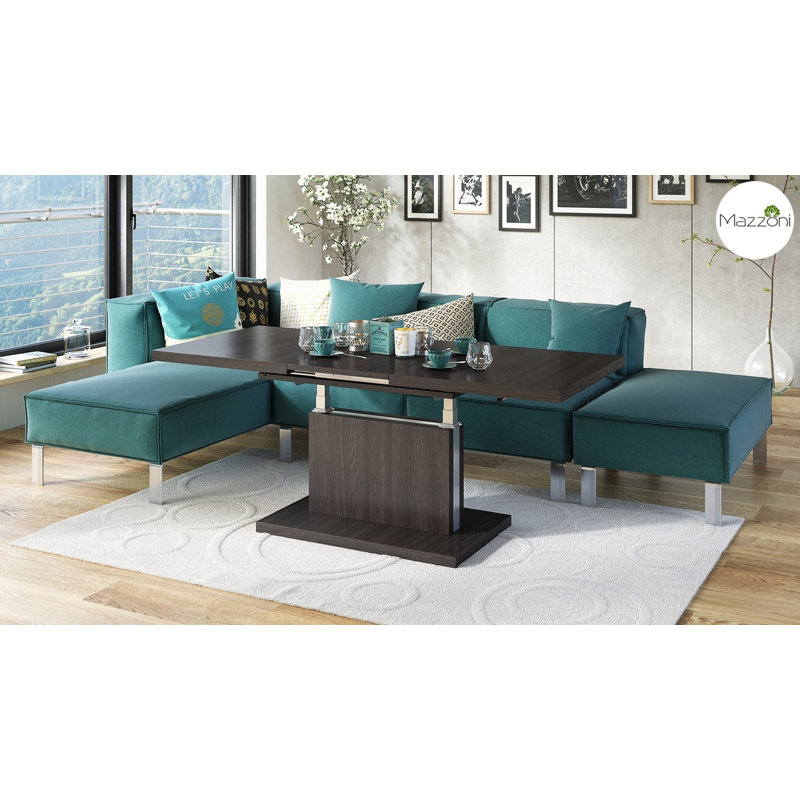Aston Pedestal Coffee Table, Wenge