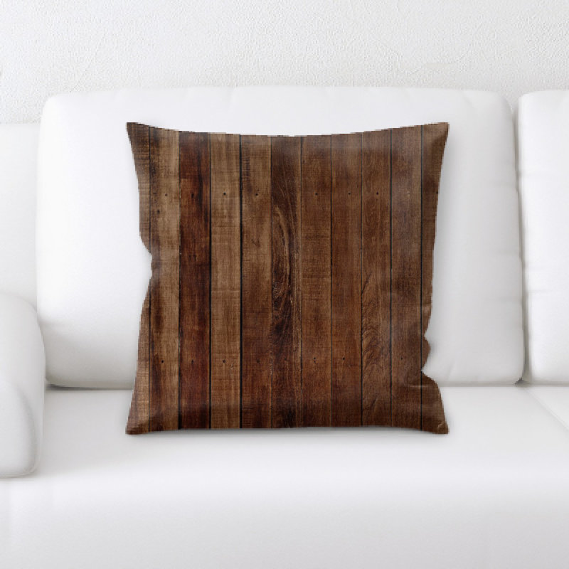 Microsuede Reversible Throw Pillow