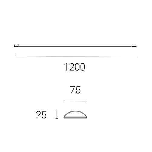 Indoor Batten (White) 3400lm 4ft Cool White IP20 Rated Twin LED Integrated 30W Strip Light - 4L3/2011