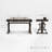 63'' W Height Adjustable Rectangle Executive Desk