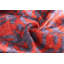 Coussin en velours damassé mauve Auburn - mauve fait à la main 16 x 16 po