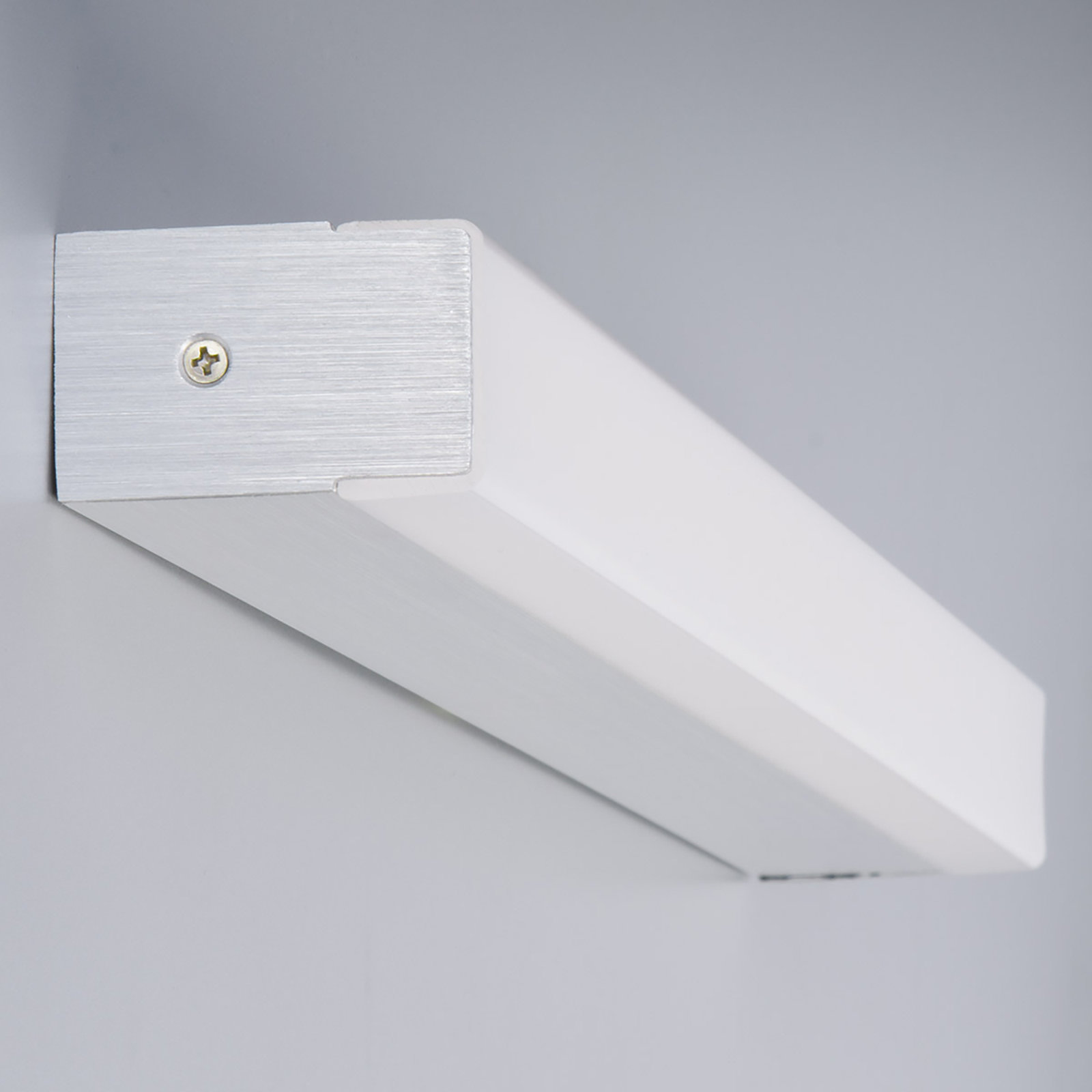 Lightstick Single Light Dimmable LED Flush Mounted Sconce, Aluminum, 37" W