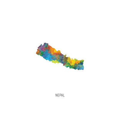 MTO3059-Carte du Népal