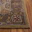 Tapis oriental en laine / coton / latex touffeté à la main Gideon en brun clair / gris-19265649