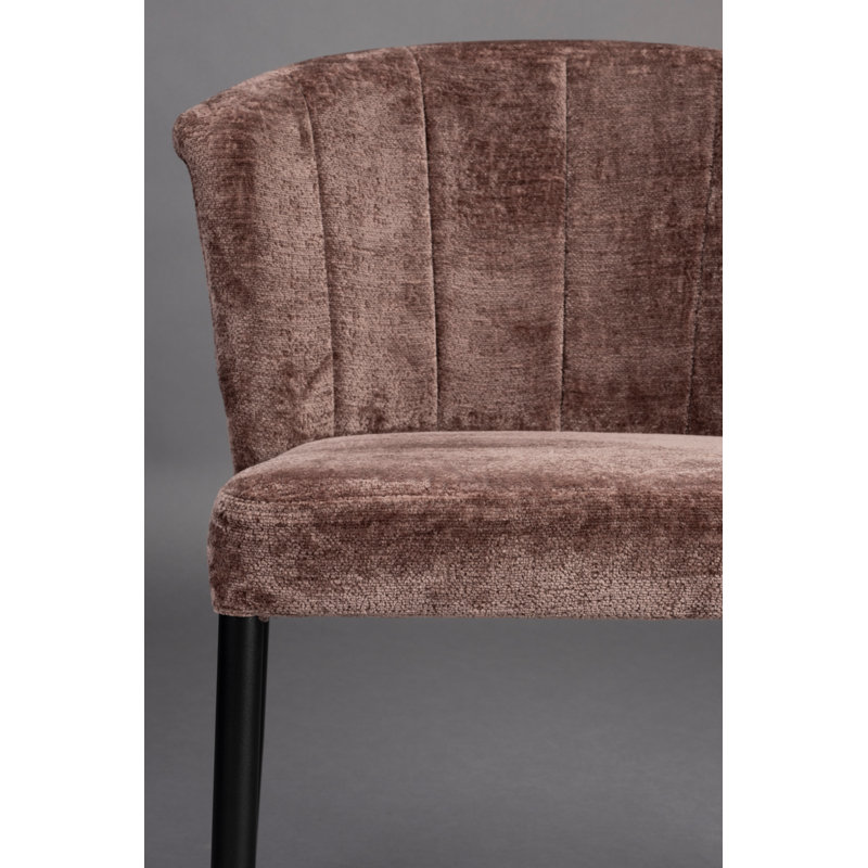 Georgia Upholstered Dining Chair, Purple