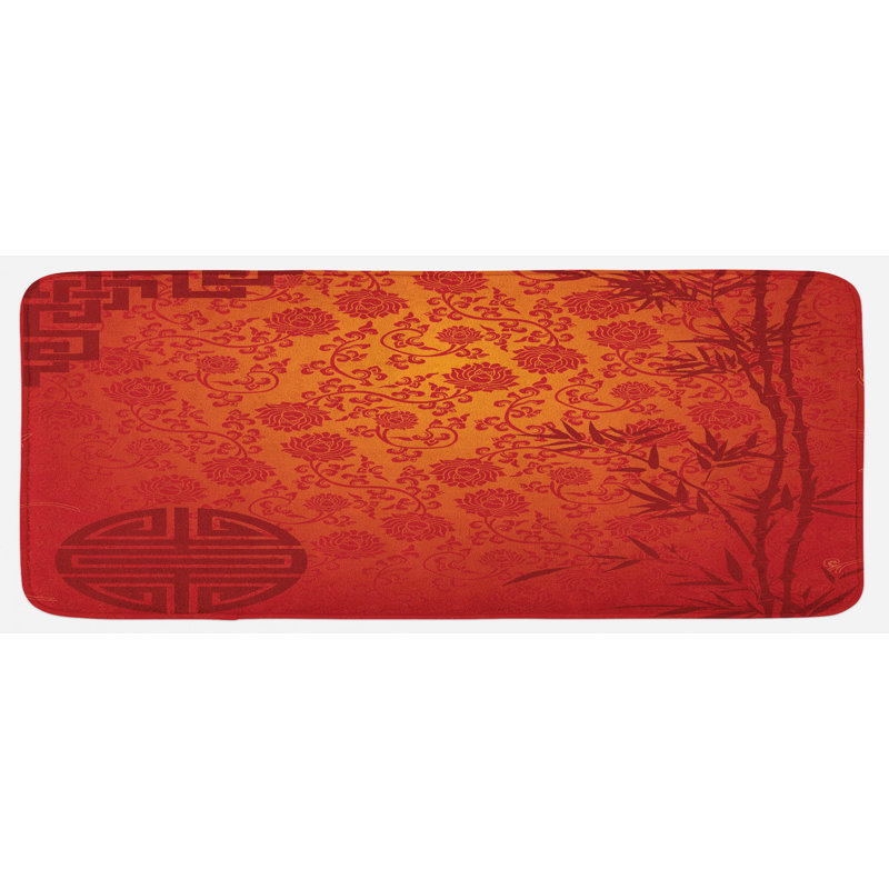 Tapis de cuisine asiatique