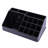 4-Piece Plastic Cosmetics Storage Rack Transparent