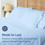 Drap en coton 400 fils - Drap rafraîchissant, respirant et doux-103254610-103254616