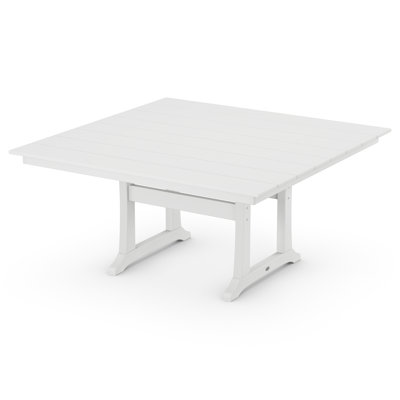 POLYWOOD Nautical Trestle Bar Table