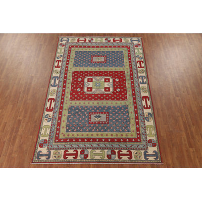 Tapis oriental géométrique Kazak