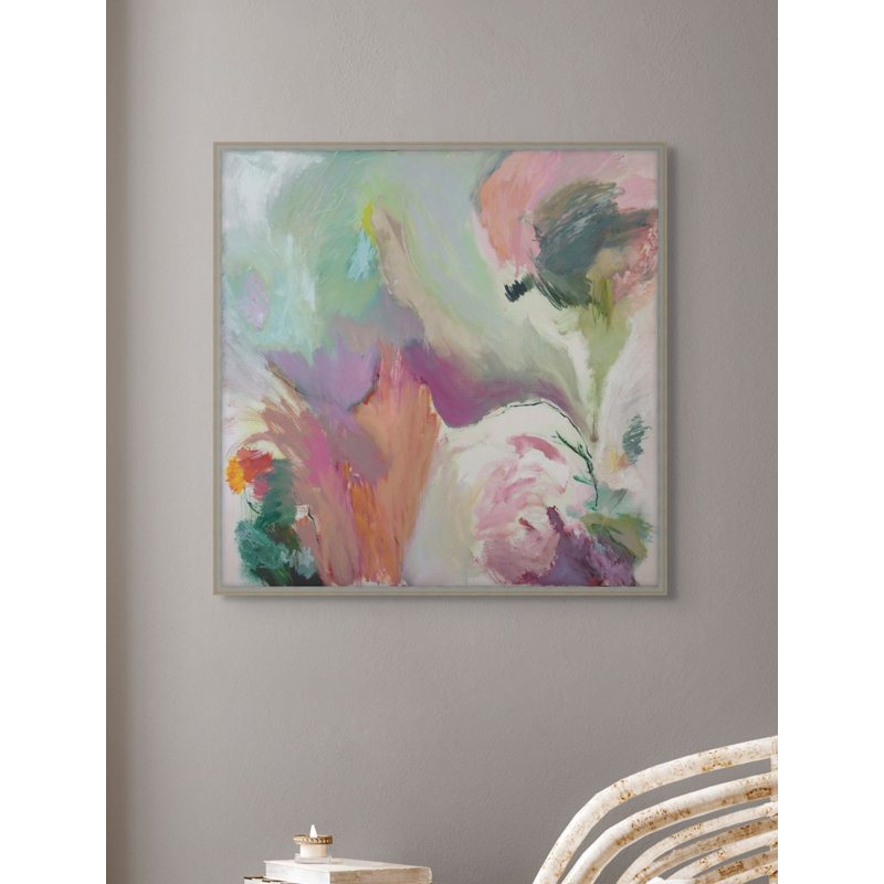 Alstroemeria Bliss 1 Print, 27.25" H x 27.25" W