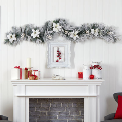 72'' in. Lighted Faux Garland