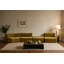 Canapé modulaire en velours satiné Ernest