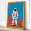 Astronaut in the Desert Modern - Wrapped Canvas-14386192-14386195