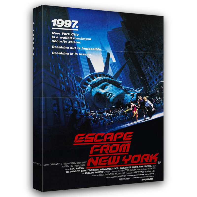 Escape From New York, 24" H x 16" W