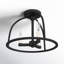 Plafonnier noir 3 lumières Divina Aleena-1228920540