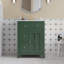 Meuble-lavabo moderne 24 po avec lavabo en céramique, meuble-lavabo pour salle de bain à 2 tiroirs-100526557