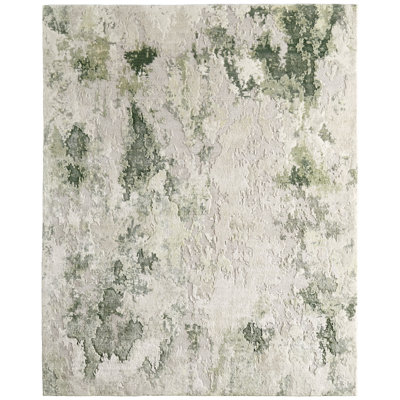 Teyvon Modern Abstract Ivory Area Rug