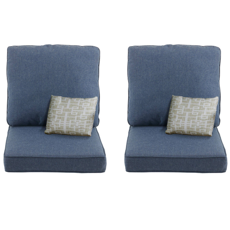 Coussin de siège / dossier extérieur 2 pièces Latitude Run®, Bleu