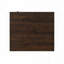 Table d'appoint rustique de style campagnard avec tiroir en X et motif bicolore - brun et gris