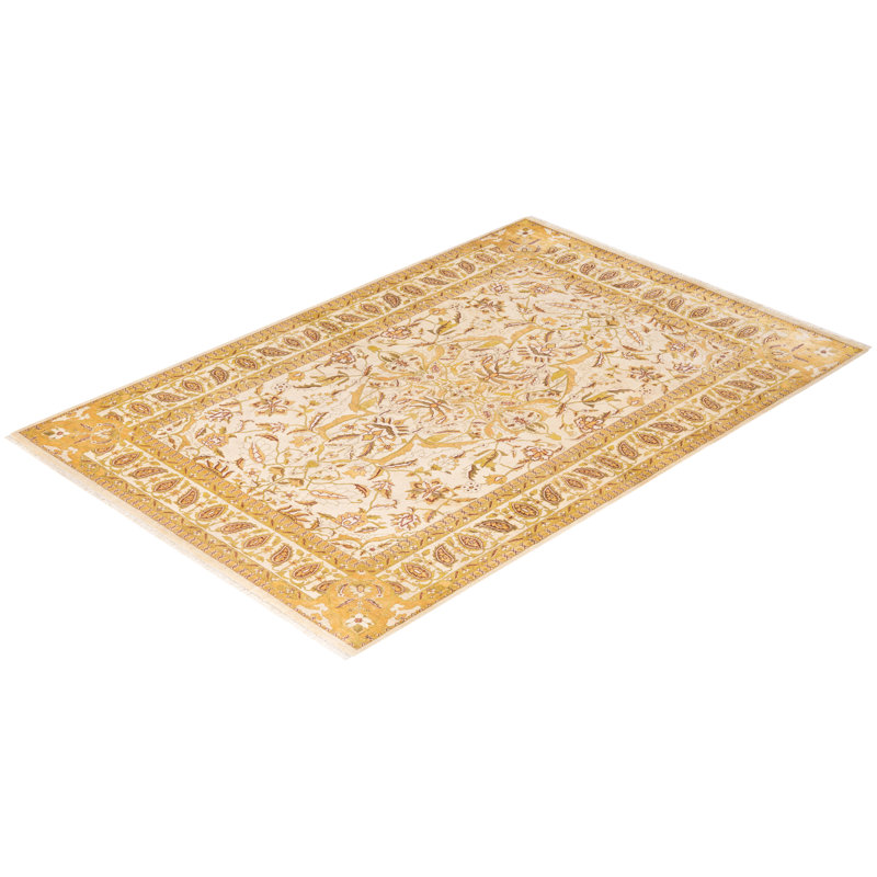 Classic One-of-a-Kind 6' 2" X 9' 4" Hand Knotted Area Rug