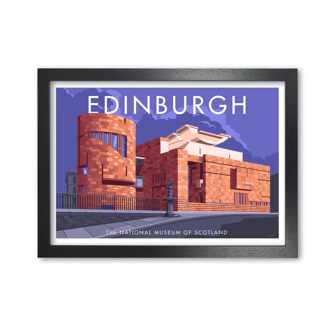 Edinburgh National Museum Of Scotland by Stephen Millership - Print