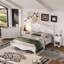 Ensemble de chambre à coucher 4 pièces-1335379798