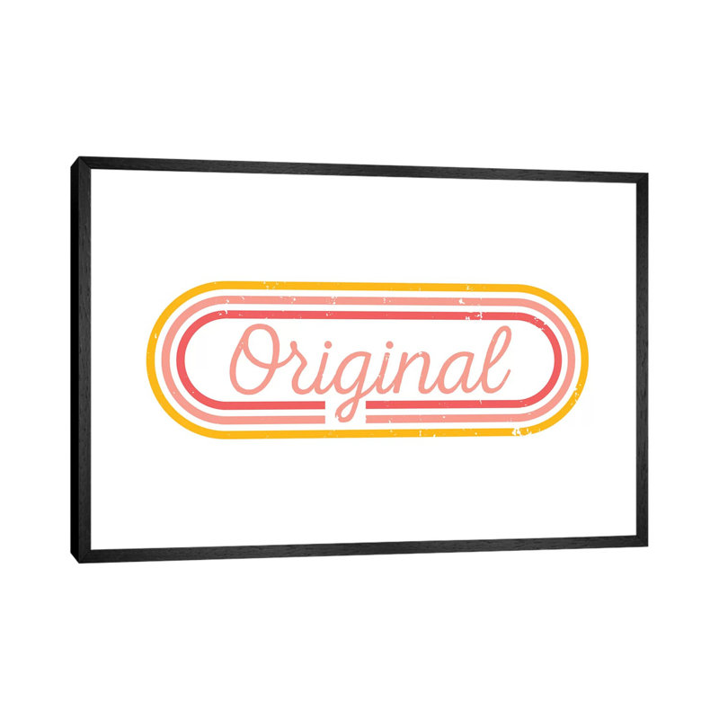Original by The Native State - Floater Frame Gallery-Wrapped Canvas Giclée on Canvas, 101.6 cm H x 152.4 cm W, Black