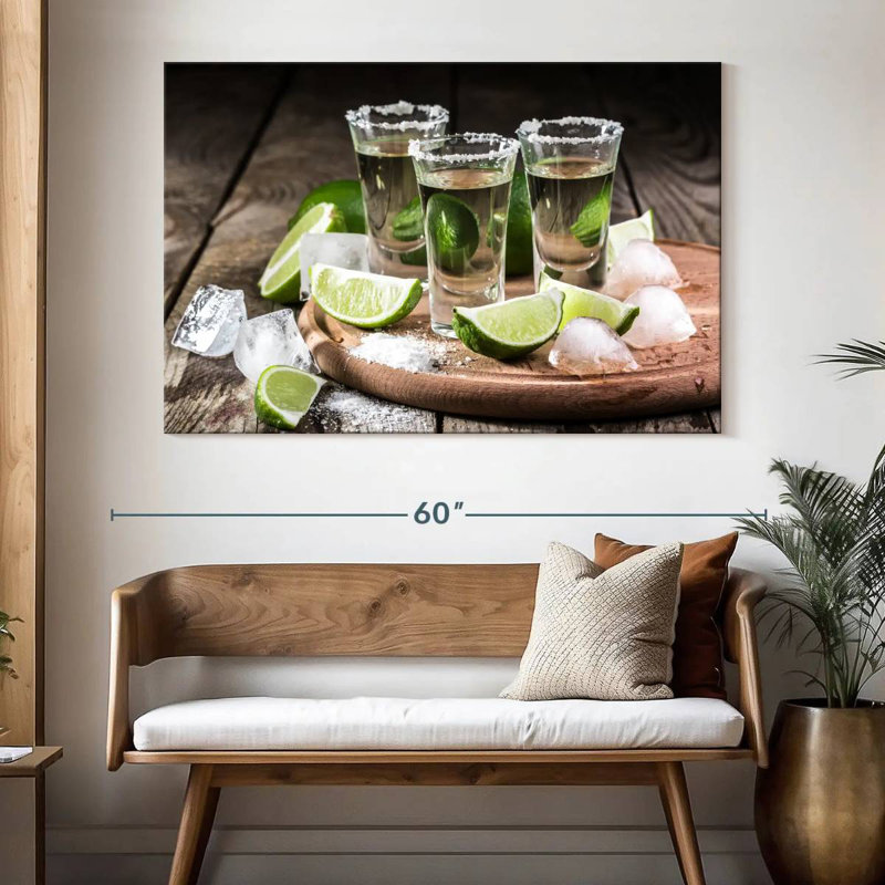 Yarlin Tequila Shots Tray, 34" H x 51" W