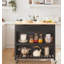 Mitul 98cm W Kitchen Island on Wheels